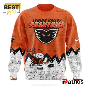 lehigh valley phantoms 75th peanuts night hoodie 8 rFtyy