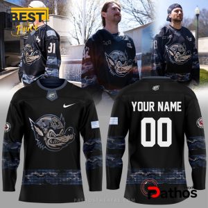 Personalized Huntsville Havoc Military Night Hockey Jersey