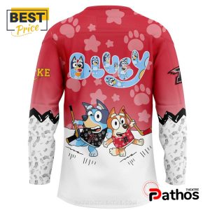 rapid city rush x bluey and bingo hockey jersey 3 4SzjD