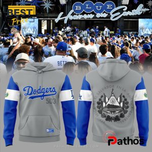 dodgers salvadoran heritage night salvador grey hoodie 1 XaN83