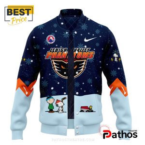 lehigh valley phantoms peanuts snoopy 2025 baseball jacket 2 CVNXs