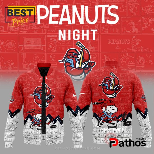 Athens Rock Lobsters Anniversary of Peanuts Baseball Jacket
