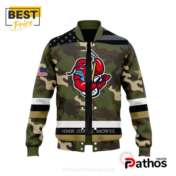 Athens Rock Lobsters Military Night 2025 Baseball Jacket
