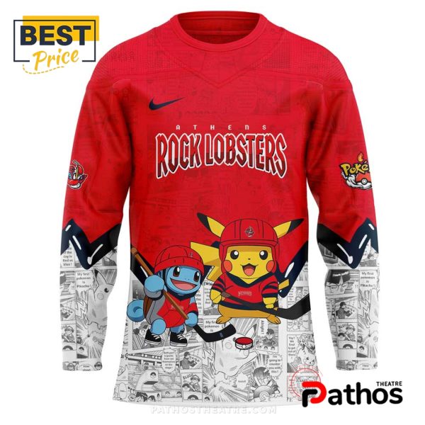 Athens Rock Lobsters x Pokémon New Hockey Jersey