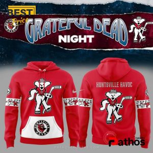Huntsville Havoc Grateful Dead Night Red Hoodie And Jogger