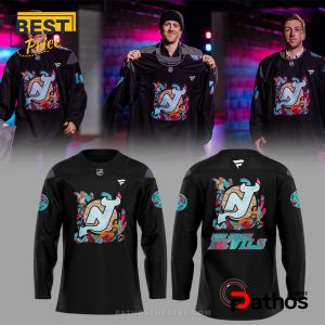 New Jersey Devils Black History 2025 Hockey Jersey