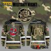 Custom Athens Rock Lobsters Military Night Hockey Jersey