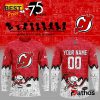 Custom New Jersey Devils 2025 Peanuts Night Hockey Jersey