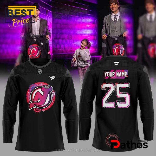 Custom New Jersey Devils Reimagining of 90s Hockey Jersey