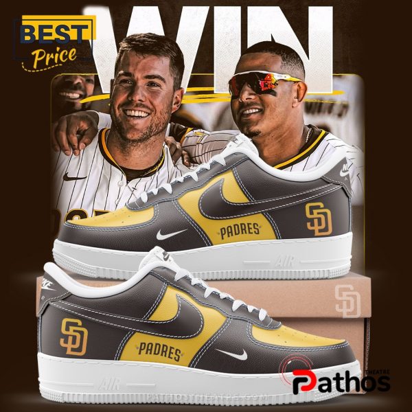 Custom San Diego Padres Air Force 1 Shoes, Fans Gifts