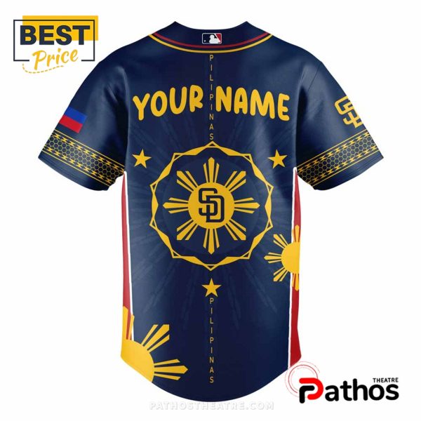 Custom San Diego Padres Filipino Heritage Baseball Jersey