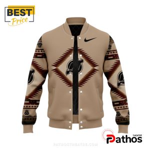 new jersey devils native american heritage baseball jacket 2 PPiCJ