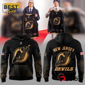 New Jersey Devils Military Threads Black Hoodie And Jogger