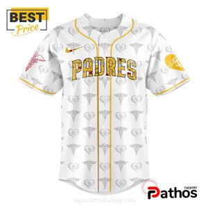san diego padres nurses appreciation white baseball jersey 2 EEFrM