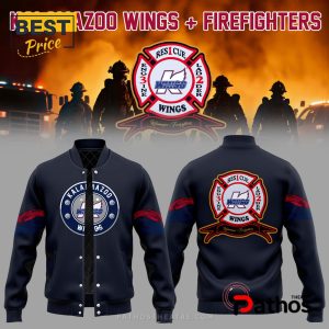 Kalamazoo Wings Firefighters 2025 Baseball Jacket