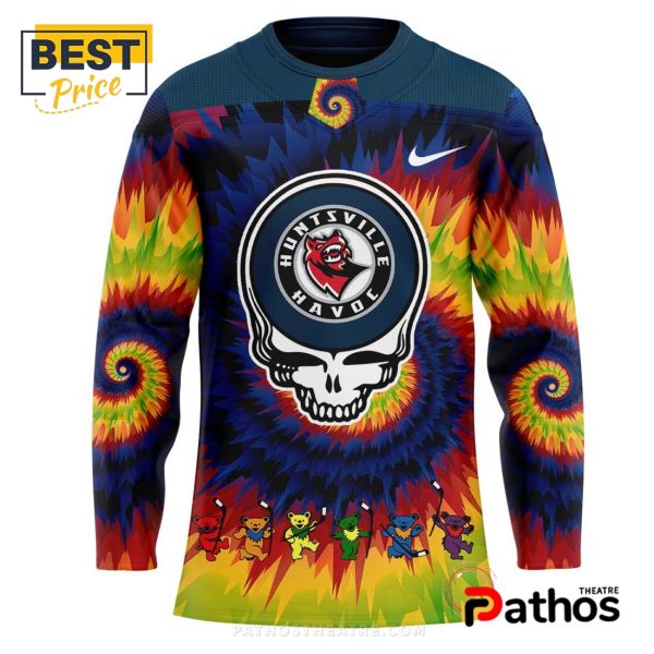 Huntsville Havoc 2025 Grateful Dead Hockey Jersey