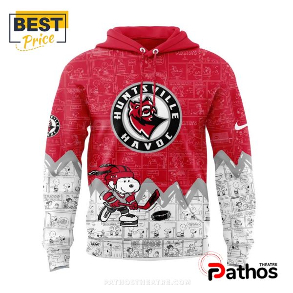 Huntsville Havoc Peanuts Night 2025 Hoodie And Jogger
