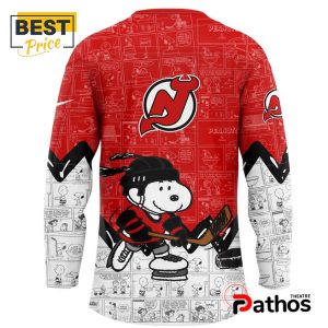 new jersey devils 2025 peanuts night hockey jersey 3 LTKZu