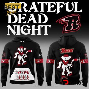 Rapid City Rush Grateful Dead Night Black Hoodie And Jogger