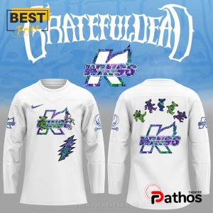 Kalamazoo Wings Grateful Dead Night White Hockey Jersey