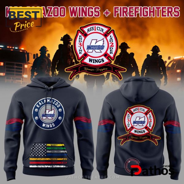 Kalamazoo Wings Firefighters 2025 Apparel Hoodie