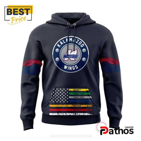 Kalamazoo Wings Firefighters 2025 Apparel Hoodie