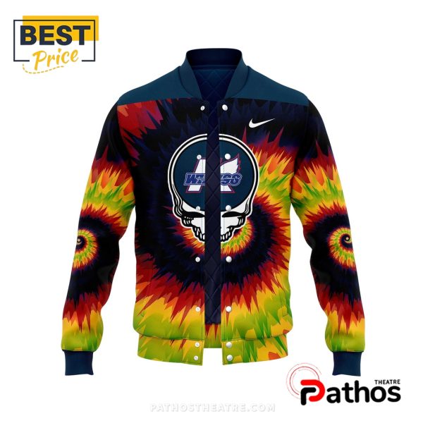 Kalamazoo Wings Grateful Dead Night Baseball Jacket