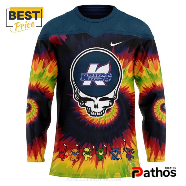 Kalamazoo Wings Grateful Dead Night Hockey Jersey