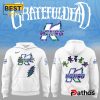 Kalamazoo Wings Grateful Dead Night White Hoodie And Jogger
