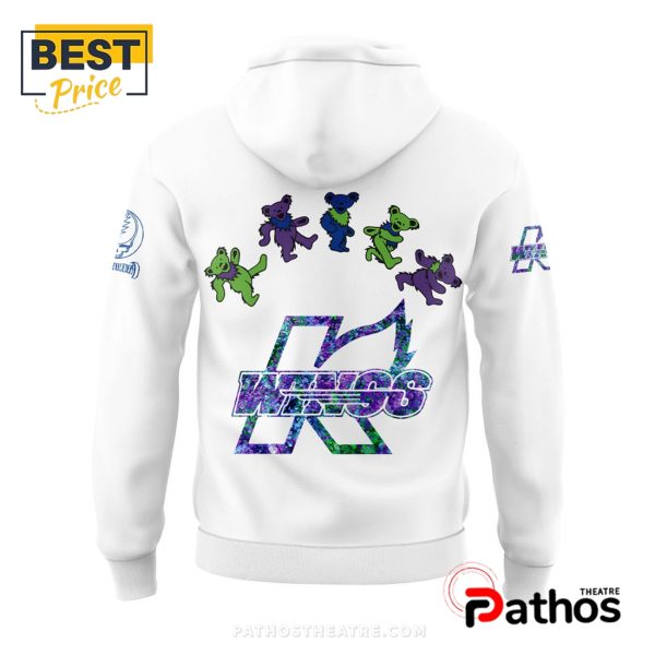 Kalamazoo Wings Grateful Dead Night White Hoodie And Jogger