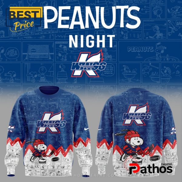 Kalamazoo Wings Peanuts Night 2025 Hoodie