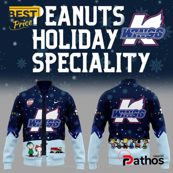 Kalamazoo Wings Peanuts & Snoopy Night Baseball Jacket