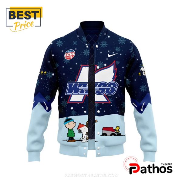 Kalamazoo Wings Peanuts & Snoopy Night Baseball Jacket