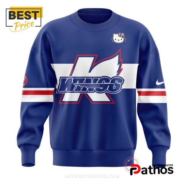 Kalamazoo Wings x Hello Kitty Navy Style Hoodie