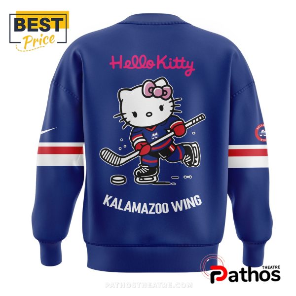 Kalamazoo Wings x Hello Kitty Navy Style Hoodie