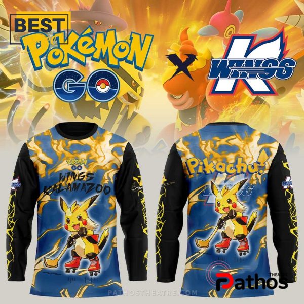 Kalamazoo Wings x Pokémon GO 2025 Hockey Jersey