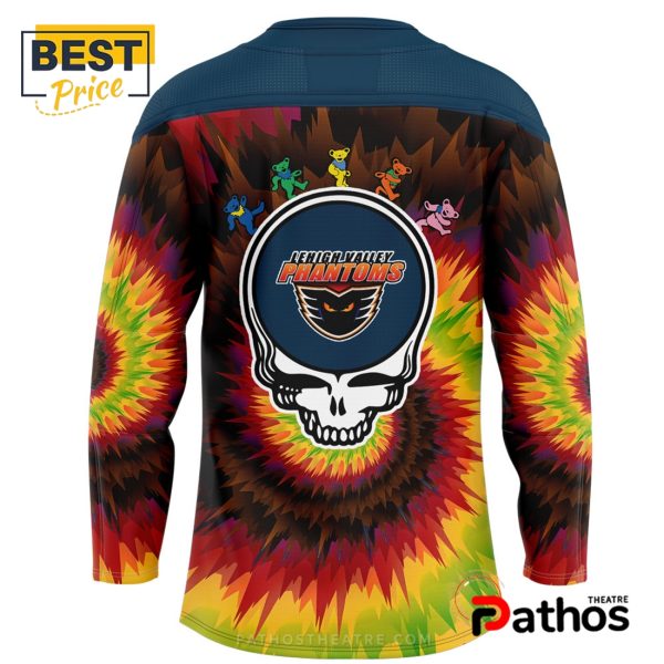 Lehigh Valley Phantoms 2025 Grateful Dead Night Hockey Jersey