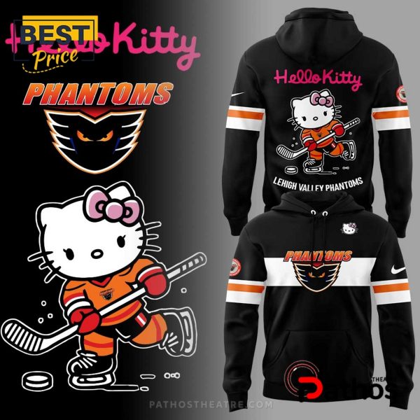 Lehigh Valley Phantoms Black Hello Kitty Hoodie
