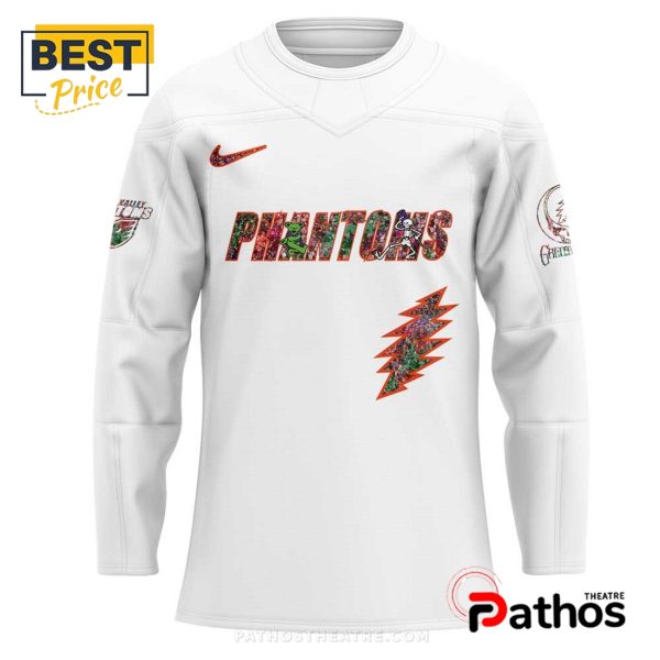 Lehigh Valley Phantoms Grateful Dead Night Hockey Jersey