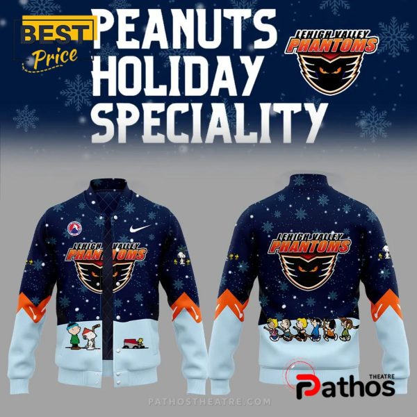 Lehigh Valley Phantoms Peanuts & Snoopy 2025 Baseball Jacket
