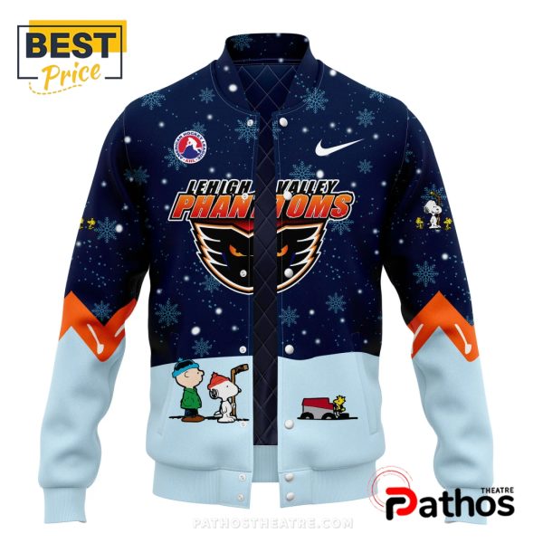 Lehigh Valley Phantoms Peanuts & Snoopy 2025 Baseball Jacket