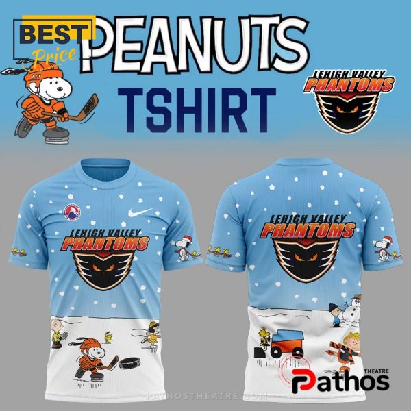 Lehigh Valley Phantoms Peanuts & Snoopy Blue Hoodie