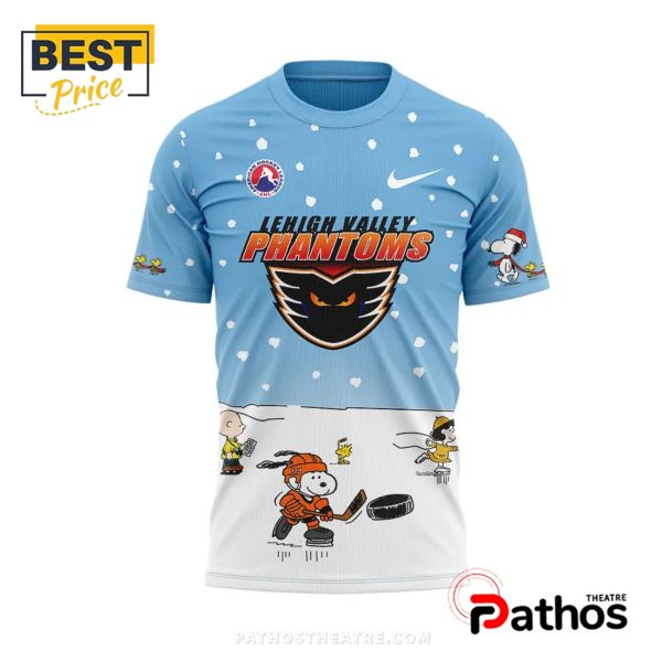 Lehigh Valley Phantoms Peanuts & Snoopy Blue Hoodie