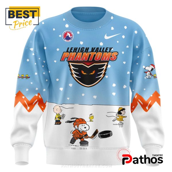 Lehigh Valley Phantoms Peanuts & Snoopy Blue Hoodie