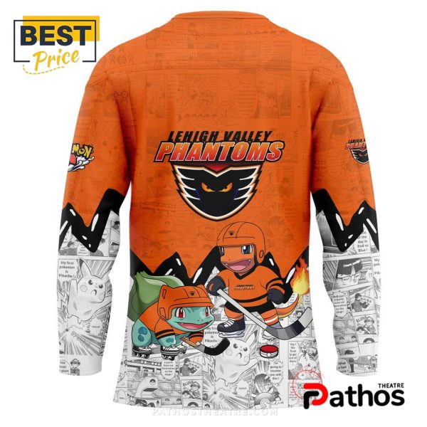Lehigh Valley Phantoms x Pokémon 2025 Hockey Jersey