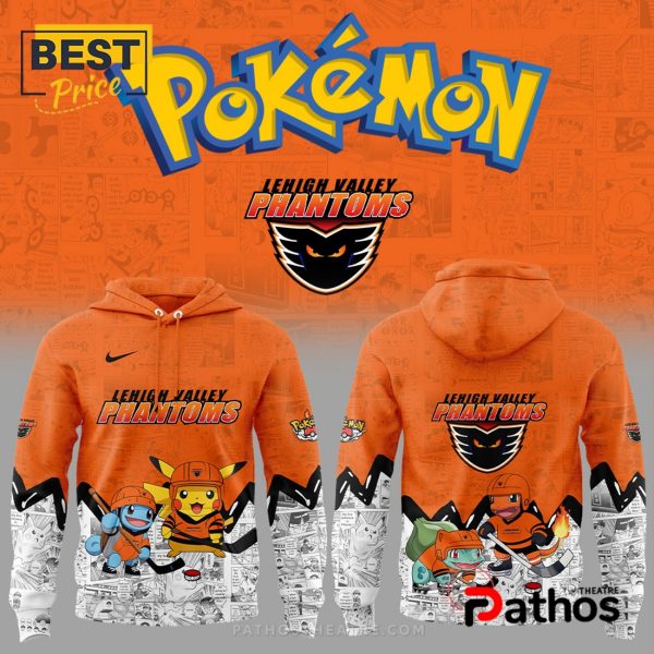 Lehigh Valley Phantoms x Pokémon 2025 Hoodie And Jogger