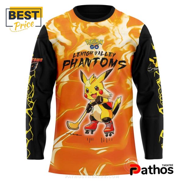 Lehigh Valley Phantoms x Pokémon GO Hockey Jersey