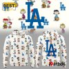 Los Angeles Dodgers Peanuts 75th Anniversary Hoodie And Jogger