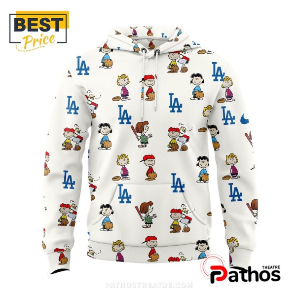 Los Angeles Dodgers Peanuts Night Anniversary Hoodie