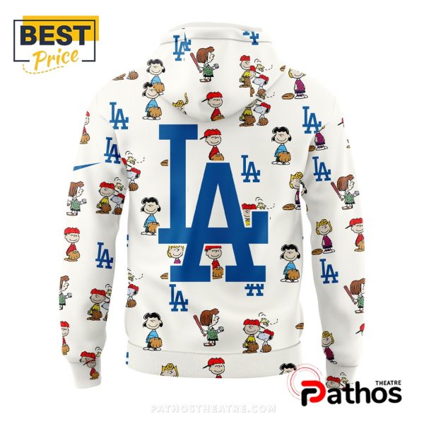 Los Angeles Dodgers Peanuts Night Anniversary Hoodie